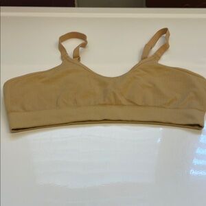 Bombas Bee Better Seamless Nude Ribbed Bralette - Soft Support